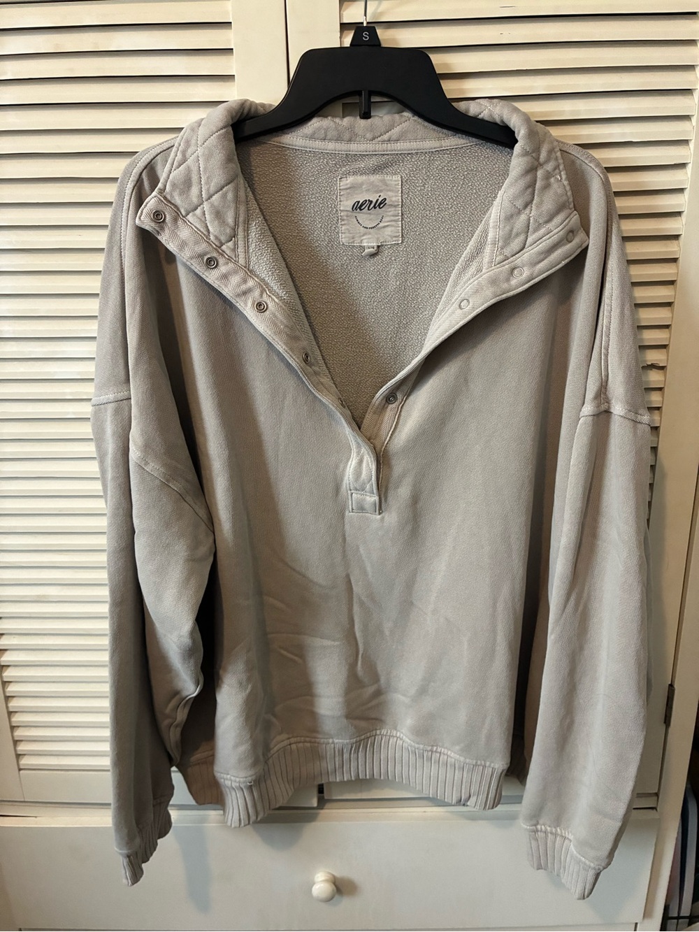 Aerie 1/4 snap front sweatshirt